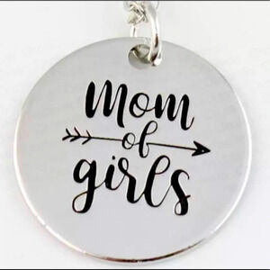 NEW Mom of Girls Necklace Mothers Day Gift